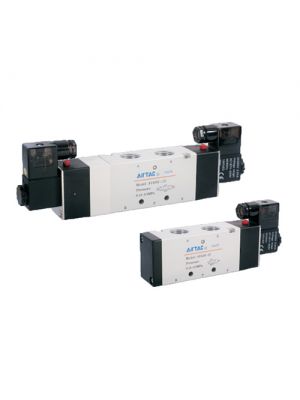 Copy of 4V100 M5 Thread Solenoid Operated Pneumatic Valve